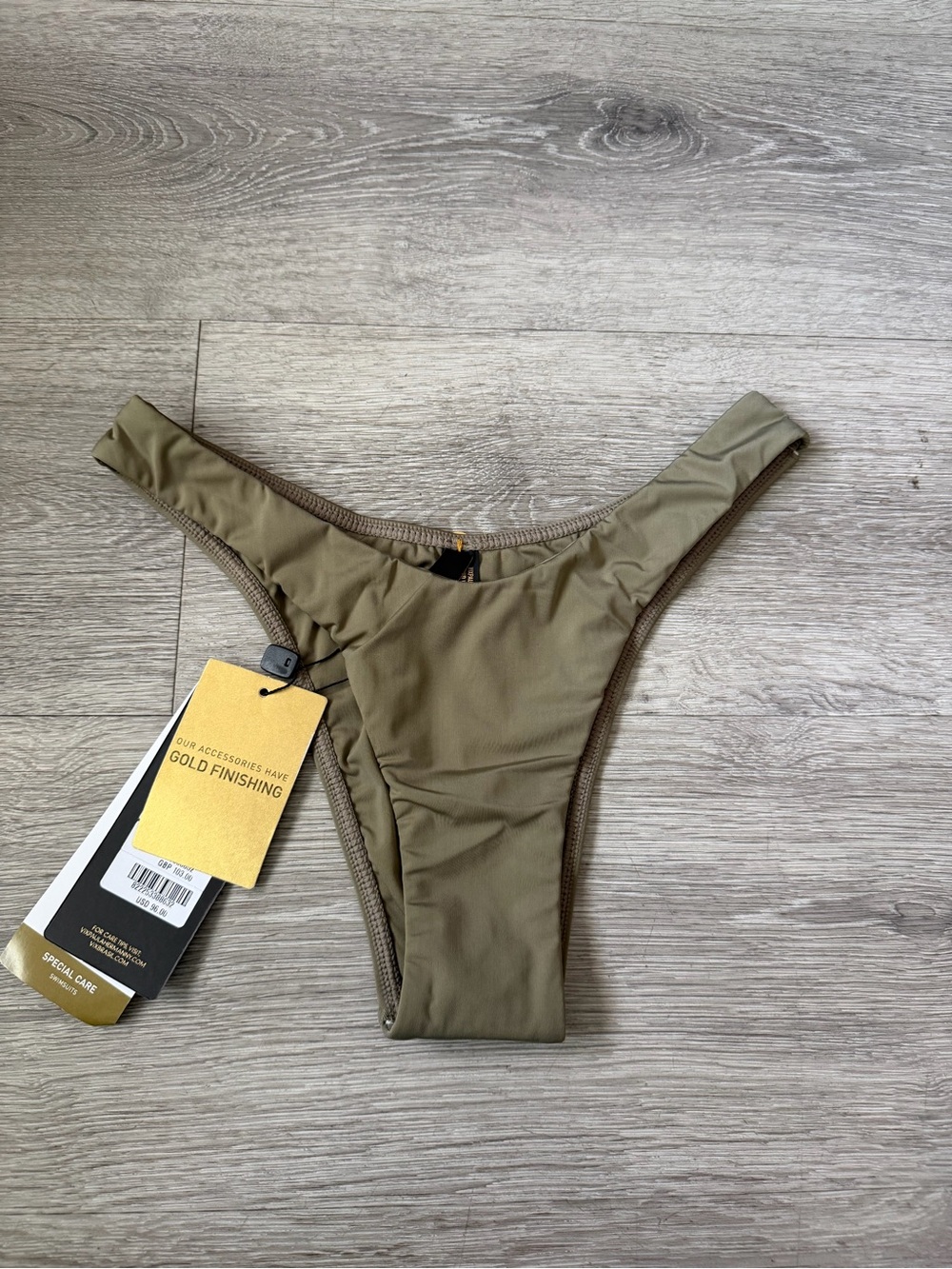 ViX Paula Hermanny Giulia Olive Bikini Bottom